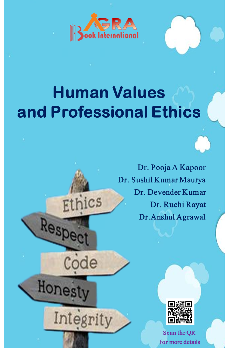 Human Values and Professional Ethics by Dr. Pooja A. Kapoor and Others